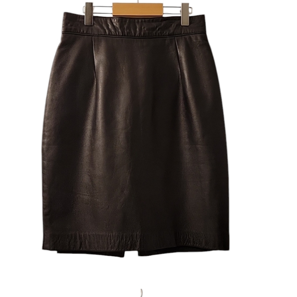 "HOST PICK" Black Suede Skirt